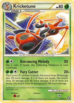 Kricketune (Reverse Holofoil)