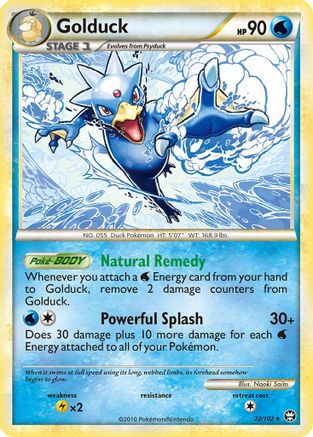 Golduck (Reverse Holofoil)