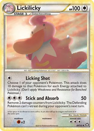 Lickilicky (Reverse Holofoil)