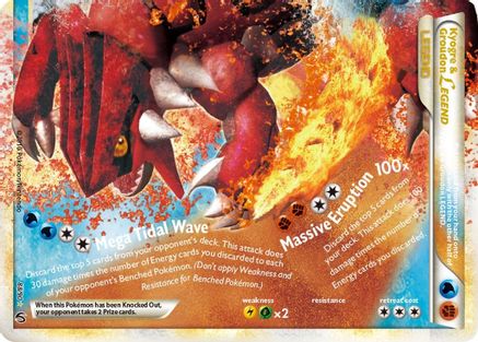 Kyogre & Groudon Legend (Bottom) (Holofoil)