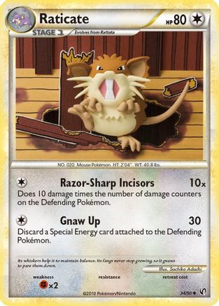 Raticate (Reverse Holofoil)
