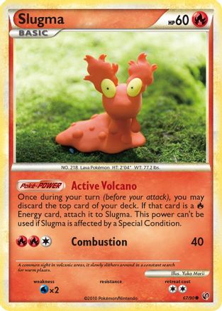 Slugma (Reverse Holofoil)