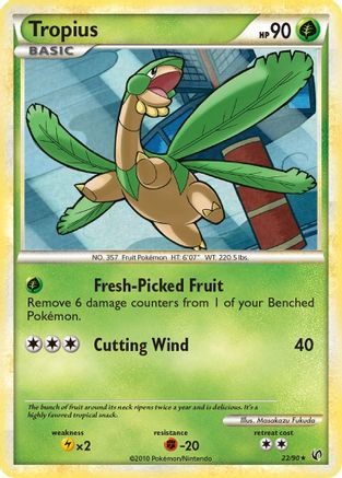 Tropius (Reverse Holofoil)