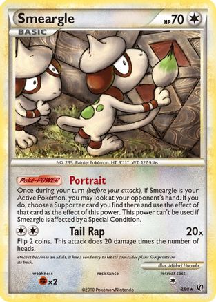 Smeargle (Reverse Holofoil)