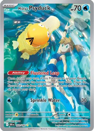 Misty's Psyduck - 193/182 (Holofoil)