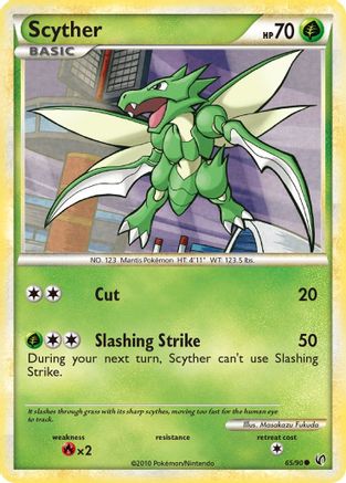 Scyther (65) (Reverse Holofoil)