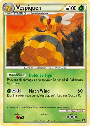 Vespiquen (Reverse Holofoil)