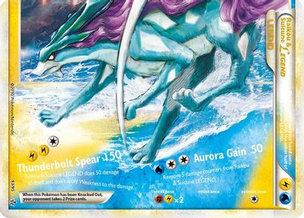 Raikou & Suicune Legend (Bottom) (Holofoil)