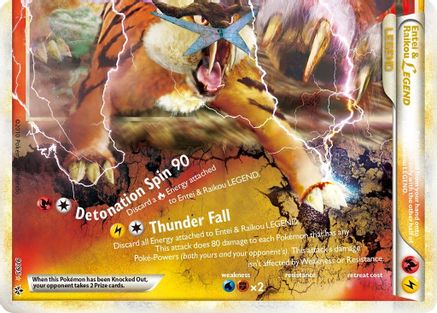 Entei & Raikou Legend (bottom) (Holofoil)