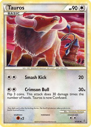 Tauros (Reverse Holofoil)