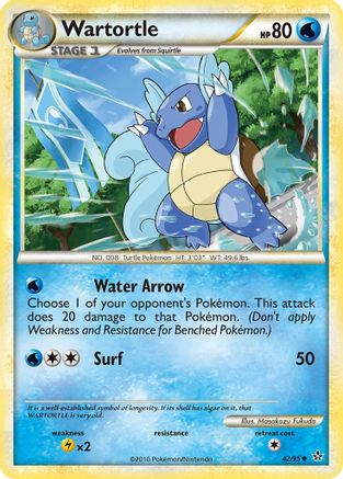 Wartortle (Reverse Holofoil)