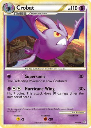 Crobat (Reverse Holofoil)
