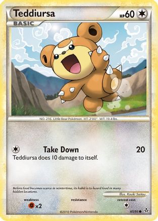 Teddiursa (Reverse Holofoil)