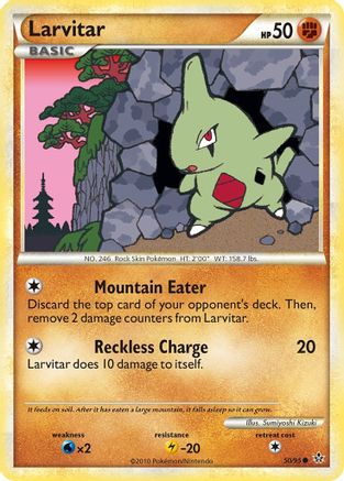 Larvitar (50) (Reverse Holofoil)