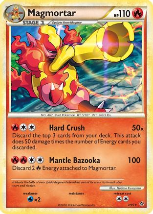 Magmortar (Reverse Holofoil)