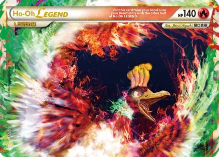 Ho-Oh Legend (Top) (Holofoil)