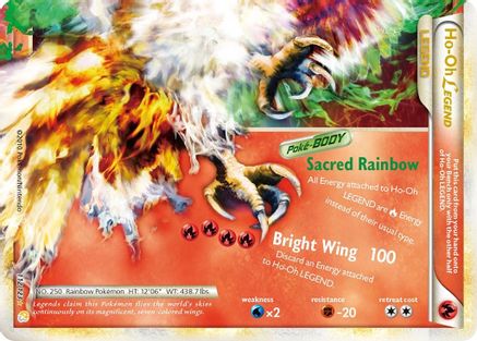 Ho-Oh Legend (Bottom) (Holofoil)