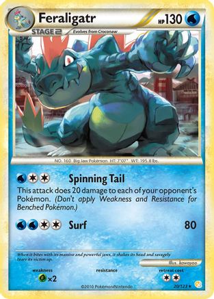 Feraligatr (Reverse Holofoil)