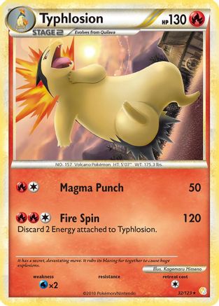 Typhlosion (Reverse Holofoil)