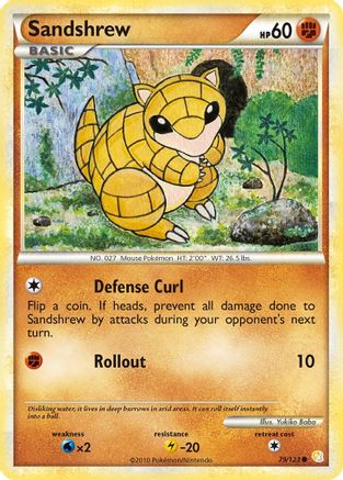 Sandshrew (Reverse Holofoil)