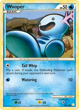 Wooper (Reverse Holofoil)