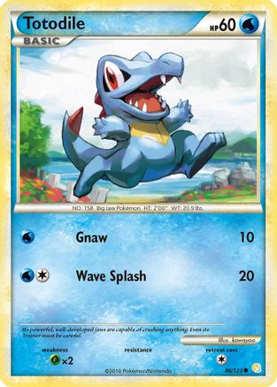 Totodile (Reverse Holofoil)