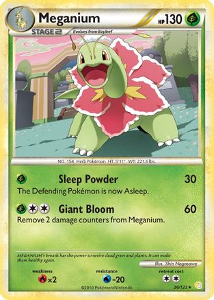 Meganium (Reverse Holofoil)
