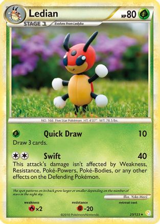 Ledian (Reverse Holofoil)