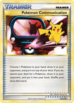 Pokemon Communication (Reverse Holofoil)