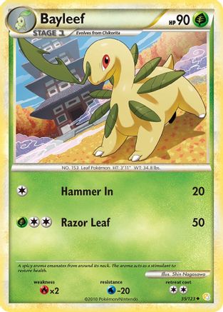 Bayleef (Reverse Holofoil)
