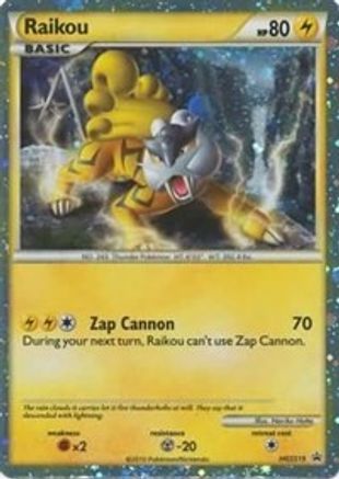 Raikou - HGSS19 (Holofoil)