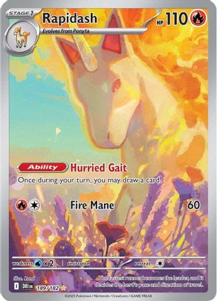 Rapidash - 189/182 (Holofoil)