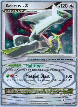 Arceus Lv.X (95) (Holofoil)