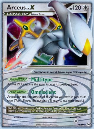 Arceus Lv.X (94) (Holofoil)