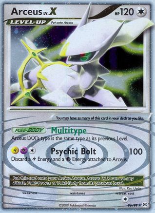 Arceus Lv.X (96) (Holofoil)