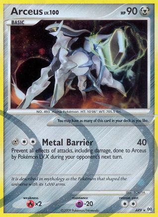 Arceus (AR9) (Holofoil)