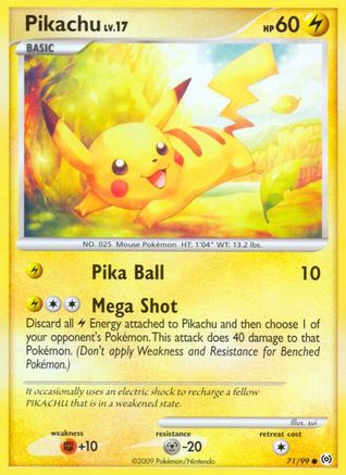 Pikachu (Reverse Holofoil)