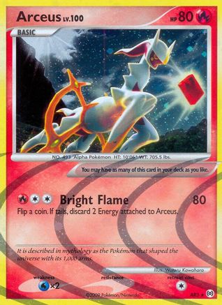 Arceus (AR3) (Holofoil)