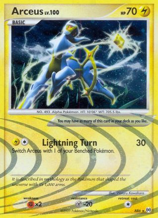 Arceus (AR6) (Holofoil)