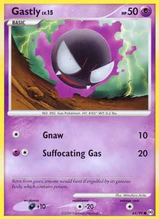 Gastly (64) (Reverse Holofoil)
