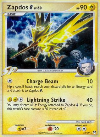 Zapdos G (Holofoil)