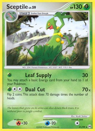 Sceptile (31) (Reverse Holofoil)