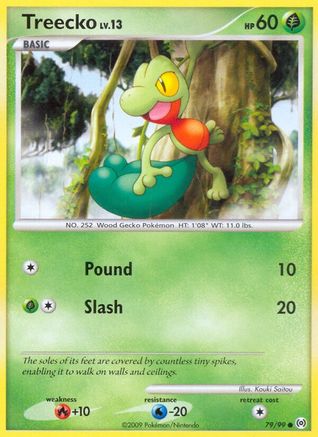 Treecko (79) (Reverse Holofoil)