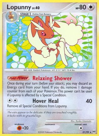 Lopunny (Reverse Holofoil)