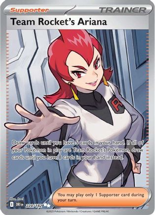 Team Rocket's Ariana - 224/182 (Holofoil)