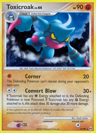 Toxicroak (Reverse Holofoil)
