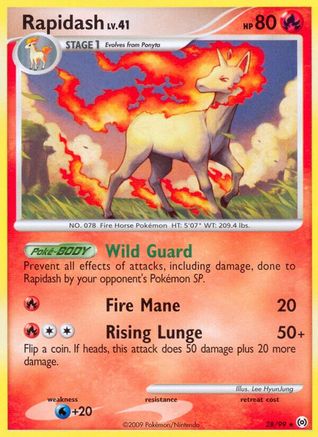 Rapidash (28) (Reverse Holofoil)
