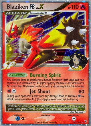 Blaziken FB Lv.X (Holofoil)