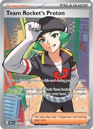 Team Rocket's Proton - 227/182 (Holofoil)
