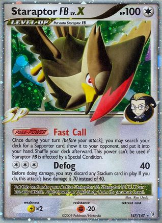 Staraptor FB Lv.X (Holofoil)